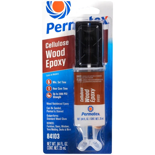 Permatex 84103 Cellulose Wood Epoxy, Green