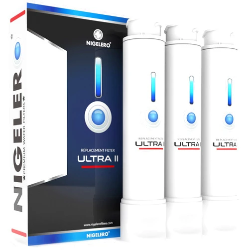 NIGELERO Ultra II Water Filter Compatible with EPTWFUO1 (3-Pack)