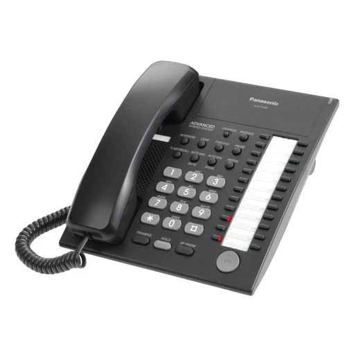 Panasonic KX-T7720B 24 Button Advanced Hybrid Speakerphone/telephone - Black (Renewed)