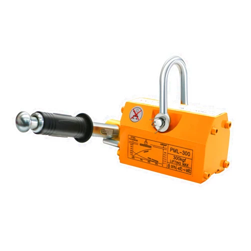 RYFT Kewam Steel Magnetic Lifter 660 LB /300 KG Metal Lifting Magnet ，Permanent Lifting Magnet with Release,for Hoist, Shop Crane, Block, Board