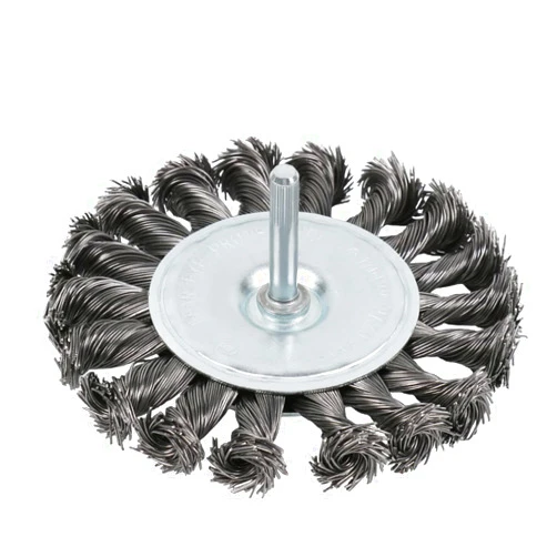 SYPARTS TOOL 4 Inch Twisted Wire Wheel Brush with 1/4