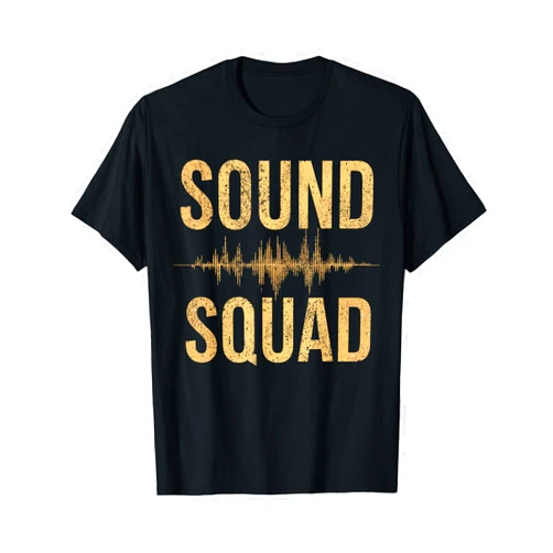 Theatre Technician Gifts & Apparel Theatre Sound Squad Stage Crew Theatre Tech T-Shirt