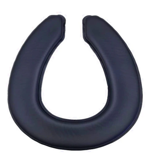 ULTRAGEL Universal ULTRAGEL Relieve Toilet Commode Gel Seat Cushion for Elderly, Handicapped or Disabled (Round Open Front 16”Lx14”W Heavy Duty @ 0.70 thick)