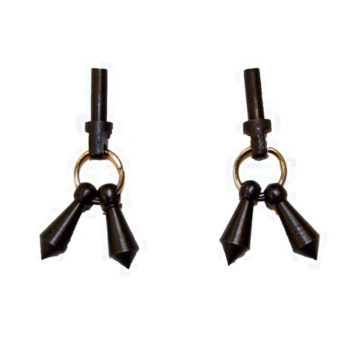 AJ Tack Black Jingle Bobs