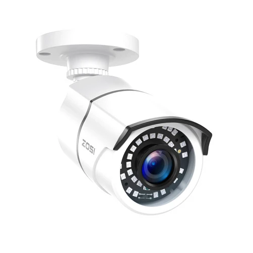 ZOSI 2MP 1080p Security Camera Outdoor Indoor (Hybrid 4-in-1 CVI/TVI/AHD/960H Analog CVBS), Night Vision, Weatherproof Surveillance CCTV Bullet Camera