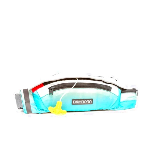 Bombora Inflatable Life Jacket-Manual Pull. Ages 16+ Life Vest Fanny Pack Inflatable PFD. US Coast Guard Approved CO2 Included Unisex Belt Pack Manual Inflatable Life Jacket Adjustable Tidal