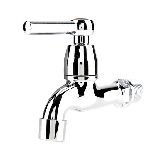 FTVOGUE Water Faucet ABS Washing Machine Sink Basin Cold Water Tap with Single Spout Tail Handle (#2)