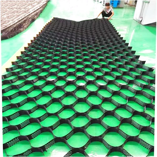 ERRULAN Truegrid Porous Ground Paving Grid, Honeycomb Permeable Pavers for Filling Soil/Sand, Gravel Stabilizer Grid Outdoor Storage Shed Floor Mat (Color : WxH, Size : 2x6 m/6.5x20 ft)