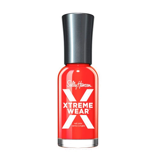 Sally Hansen Xtreme Wear Nail Polish, Streak-Free, Shiny Finish, Long-Lasting Nail Color, Selfie Red-y, 0.12 fl oz