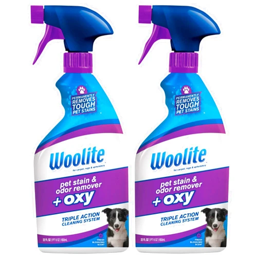 Bissell Woolite Pet Stain and Odor Plus Oxy, 22oz (Pack of 2), 2834
