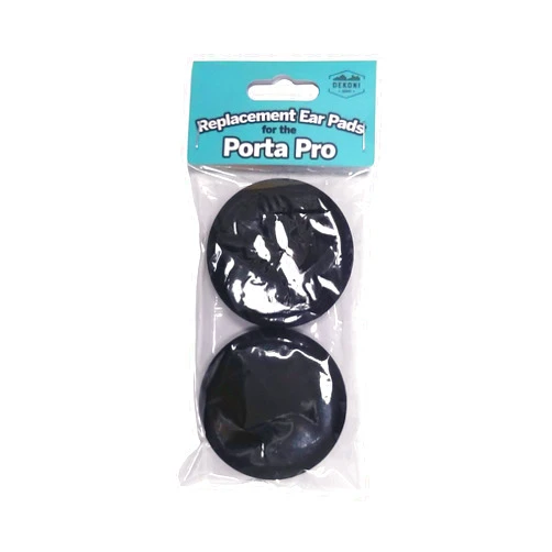 Dekoni Audio Premium Dekoni Audio Replacement Ear Pads | Memory Foam Comfort Cushions | Compatible with Koss PortaPro & KSC Series | Enhanced Noise Isolation | Easy Installation (Black)