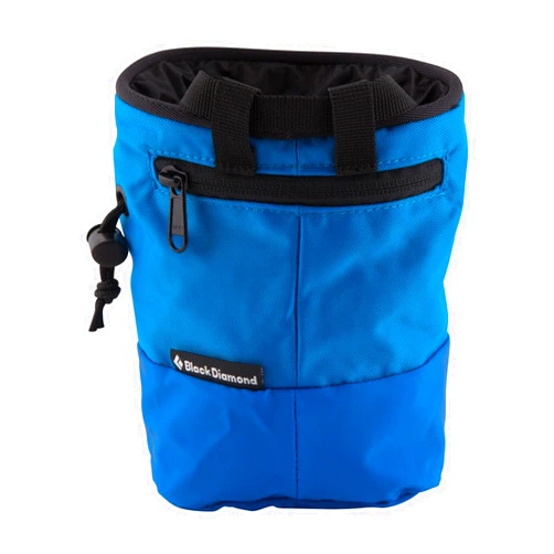 Black Diamond Mojo Zip Chalk Bag, Medium/Large, Ultra Blue