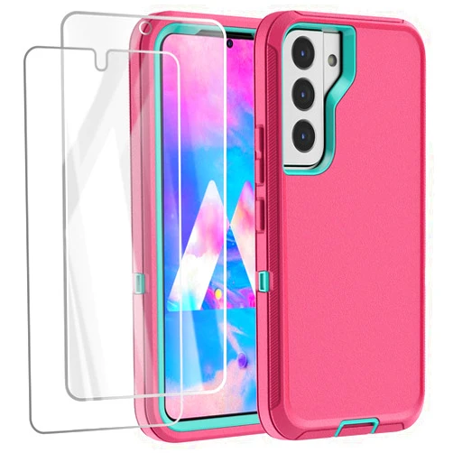 AICase for Galaxy S22 Plus Case with Screen Protector, Heavy Duty Drop Protection Full Body Rugged Shockproof/Dust Proof Military Protective Tough Durable Phone Cover for Samsung Galaxy S22 Plus 6.6“