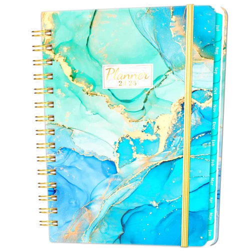 Amoroud Planner 2024-2025 - Academic Planner 2024-2025, Weekly and Monthly Planner, Jul 2024 - Jun 2025, 6.4