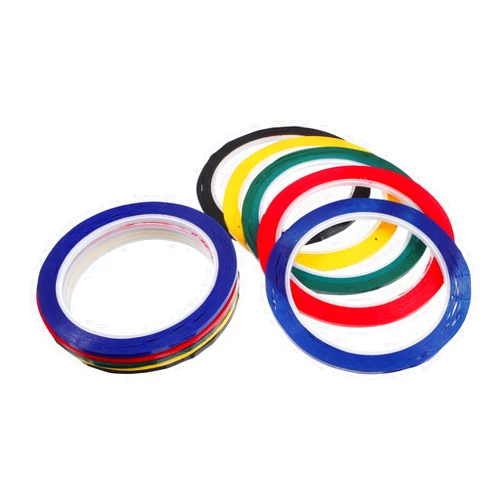 DIYEAH 10pcs Gridding Graphic Tape Color Marking Line Highlighter Roller Tape Share a Memory Cards Dry Erase Board Tape Self-Adhesive Desktop Positioning Tape Artist Tape No Trace 5s