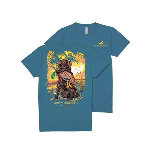 Simply Southern Duck Dog Hunting - Adult T-Shirt