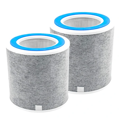 Aliddle HP102 Replacement Filter, Compatible with Shark Air Purifier HP100, HP102 and 3-in-1 Models HC450, HC451, HC452, HC455, H13 True HEPA, 2Pack