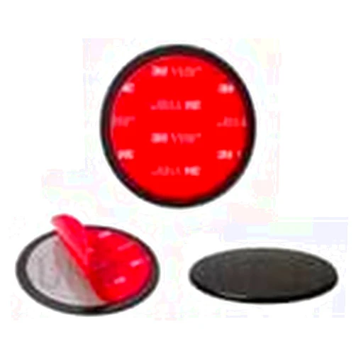 Navitech 80mm (Twin Pack) in Car Adhesive Universal Dash Disc for Windscreen Suction Cups Compatible with Emiif 9 Inch GPS