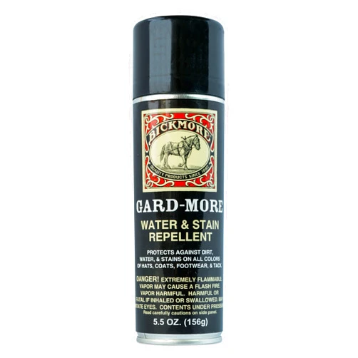 Bickmore Gard-More Water & Stain Repellent 5.5oz- Leather Protector and Suede Protector Waterproofing Spray Guard for Boots, Shoes, Clothing, Hats, Jackets & More