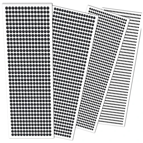 Doneace Black Face Gems Eye Jewels Rhinestones Crystals Stickers 3/4/5/6mm with Rhinestones Stickers for Face, Stick on Body Jewels Makeup Glue for Face Eye Hair Nails Make up and Craft Decor 3090PCS