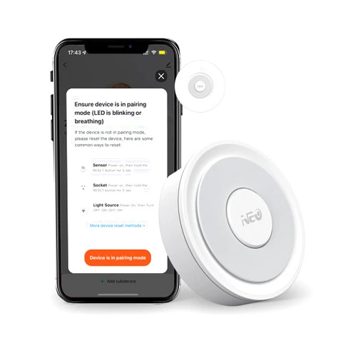 NEO Tuya Zigbee Gateway, Zigbee Hub with Wired, Smart Home Automation, Compatible with Alexa/Google Assistant