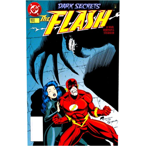 By Michael Jan Friedman (Author), Mark Waid (Author), Roger Robinson (Cover Art, Penciller), Mark Stegbauer (Inker), Tom McCraw (Colorist) & 1 more Format: Kindle Edition The Flash (1987-2009) #103