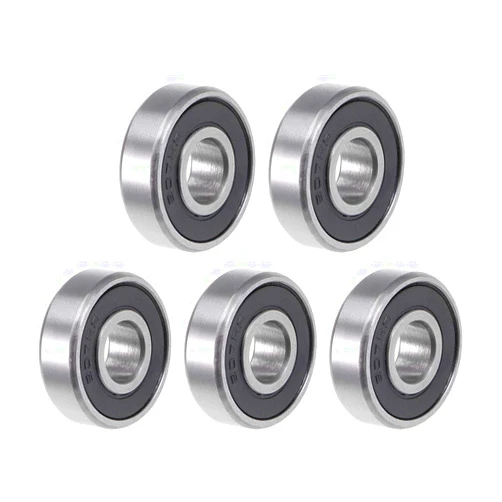 uxcell 607-2RS Deep Groove Ball Bearing 7x19x6mm Double Sealed ABEC-3 Bearings 5-Pack