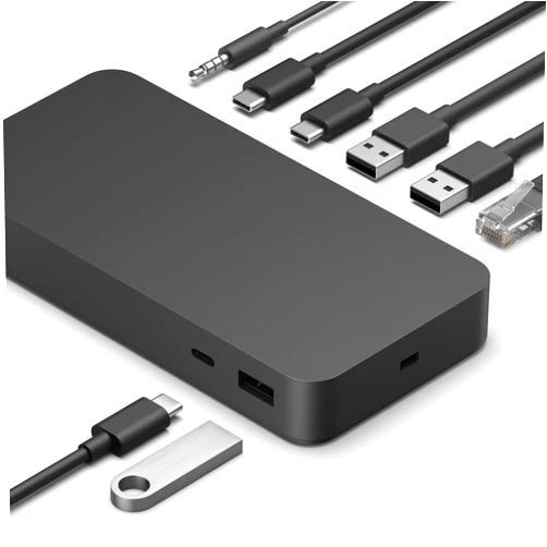 Microsoft Surface Thunderbolt 4 Dock - High-Speed Docking Station with Dual 4K Monitor Support