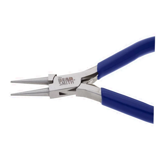 The Beadsmith Round-Nose Pliers for Bending and Looping Wires, Jewelry Making Supplies