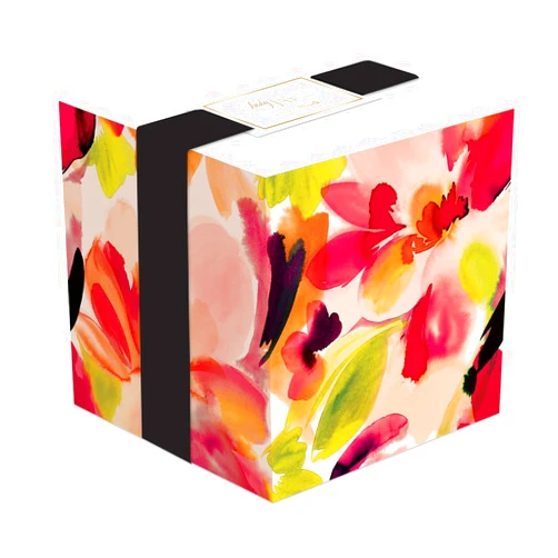 Lady Jayne Note Cube, Desk Essentials for Women - Large Desktop Note Block with 800 Sheets and Printed Sides - 4