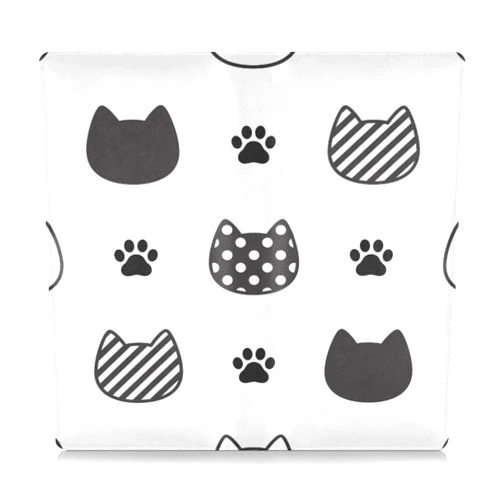 MCHIVER Cat Paw Car Registration and Insurance Holder Lether Vehicle Glove Box Organizer Car Essentials Wallet for Document Cards License