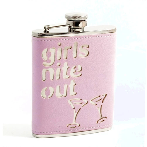 Bey-Berk 6 oz. Pink Leatherette