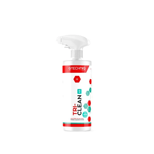 Gtechniq - I2 Tri-Clean - All-Surface Automotive Interior Odor Absorber; Ensure Surfaces Remain Fresh; Remove Dirt Attracting Residues; Safe on Leather, Dash, Carpets, Upholstery (500 milliliters)