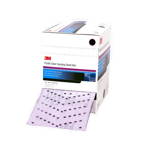 3M Hookit Purple Clean Sanding Roll 334U, 30724, 115MM x 12M, P800