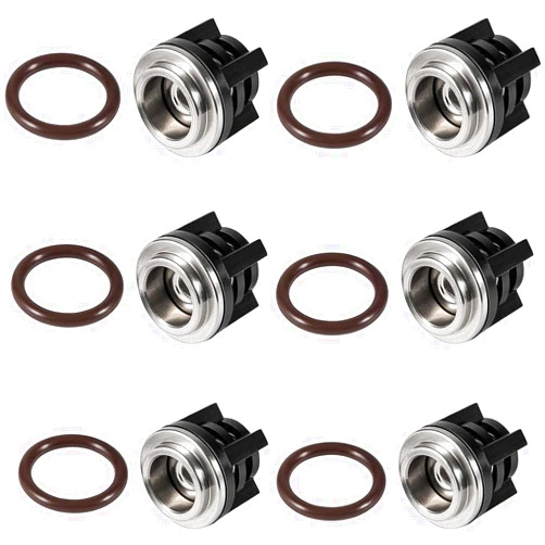 mooncar AR1828 Water Pump Check Valves Kit Suitable for Annovi Reverberi 18mm RK, RKA, RKV, XRC, XRA,New Valves + O-Rings
