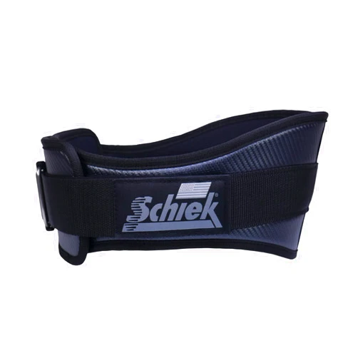 Schiek Sports 3004 Carbon Fiber Lifting Belt - Power Lifting Gym Belts for Lower Back Support