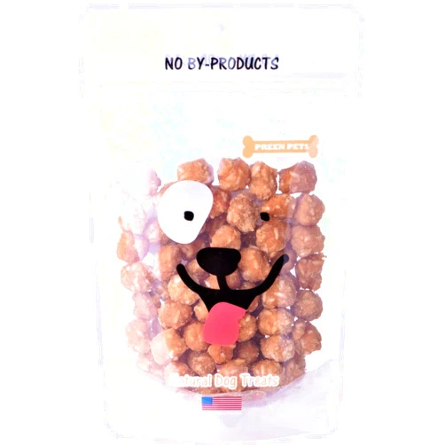 Preen Pets Chicken Meatballs Dog Treat (1 Pound)