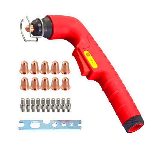 RIVERWELD PR0110 Plasma Electrode PD0116-08 Tip 0.8 & PC0116 Fit S45 Plasma Cutter Torch