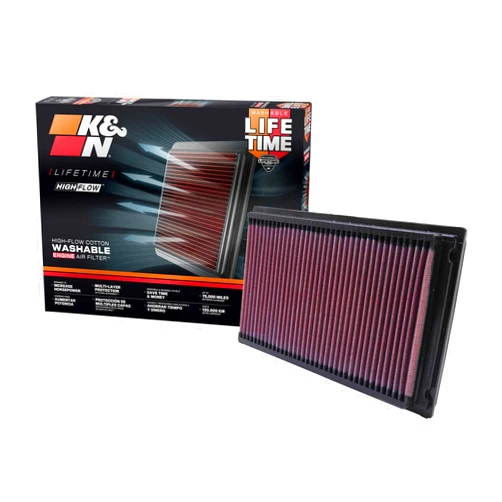 K&N Engine Air Filter: Reusable, Clean Every 75,000 Miles, Washable Replacement Car Air Filter: Compatible 1981-2019 Nissan/Infiniti/Renault (Maxima, Murano, Pathfinder, Altima, Elgrand) 33-2031-2