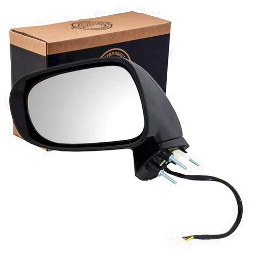 Brock Replacement Drivers Power Side View Mirror Heated Signal Puddle Lamp Compatible with 2009-2013 IS250 IS350 87940-53401-C0