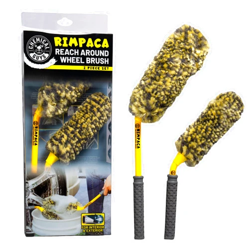 Chemical Guys ACC615 Rimpaca Reach Around Ultimate 2 Piece Wheel Brush Set (Rimpaca Wheel Cleaners)