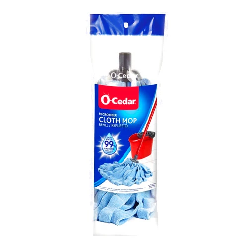 O-Cedar Microfiber Cloth Mop Refill, Blue
