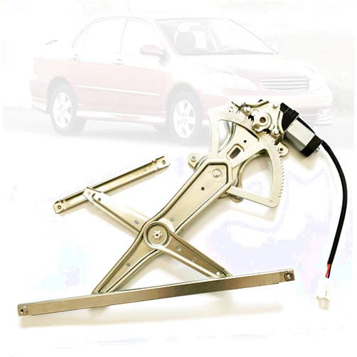 Henge Auto Power Window Regulator and Motor Assembly Front Driver Left Compatible with 2003-2008 Toyota Corolla 741-505