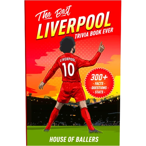 By House of Ballers (Author) The Best Liverpool Trivia Book Ever: 300+ Interesting Trivia Questions and Random, Shocking, Fun Facts Every Reds Fan Needs to Know (English Premier League Collection)