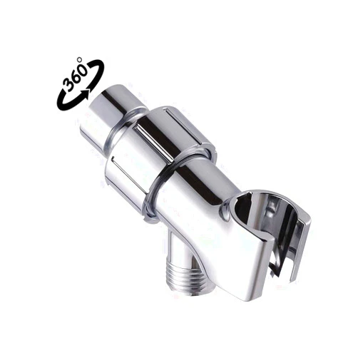 NearMoon Adjustable Shower Arm Mount- with Universal Wall Hook Bracket and Brass Pivot Ball , NearMoon Shower Head Holder for Hand Held Showerheads