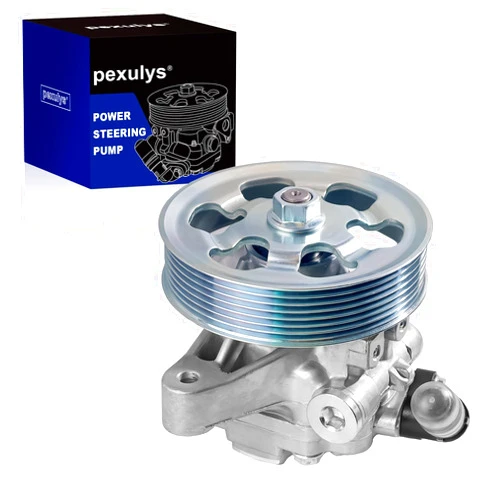 Pexulys 21-5419 Power Steering Pump with Pulley, For Honda CR-V 2002-2011 2.4L, For Accord 2006-2007 2.4L, For Acura TSX 2006-2008 2.4L, For Element 2006-2011 2.4L, Replace# 56110PNBA01