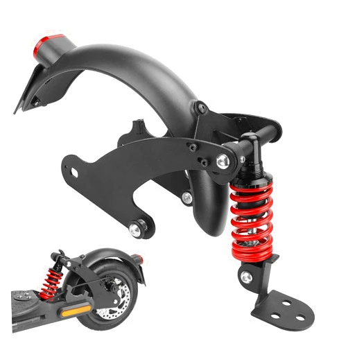 ulip Electric Scooter Rear Suspension Kit Shock Absorber Fender Taillight Accessories for Xiaomi M365 Pro Pro2 1S MI3 Essential Lite Scooter