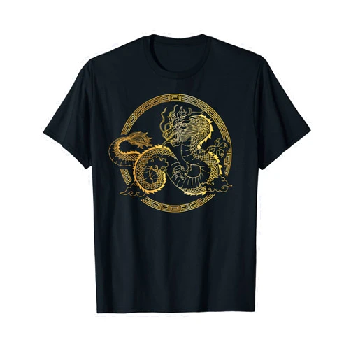 Urban Pop Culture Japanese Gifts Japanese Tokyo Dragon Asian tattoo inspired retro 80’s style T-Shirt