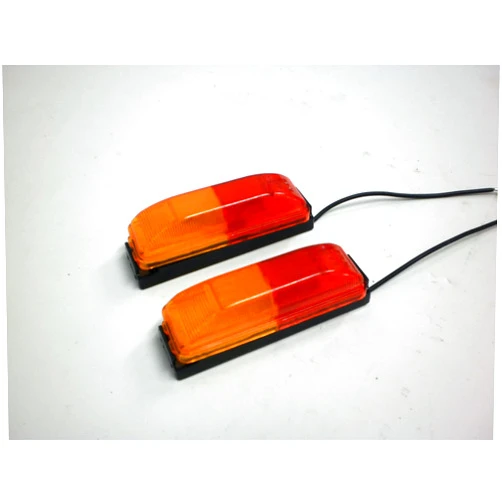 MGUOTP Replacement for 2- Trailer RV Clearance Marker Fender Lights 1x4 OPTRON Incandescent