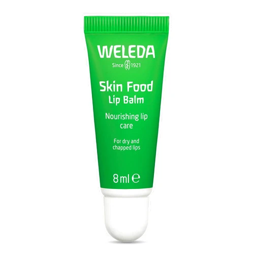 Weleda Skin Food Lip Butter, 0.27 Ounce, Plant Rich Moisturizing Lip Care with Sunflower Seed Oil, Chamomile and Calendula